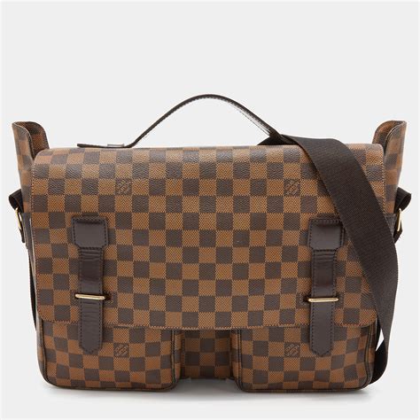 louis vuitton damier canvas broadway messenger bag